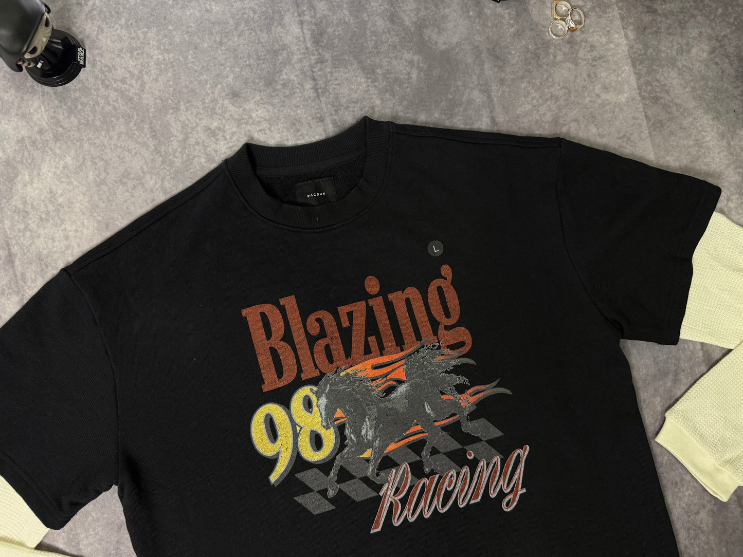 PACSUN BLAZING SHIRT