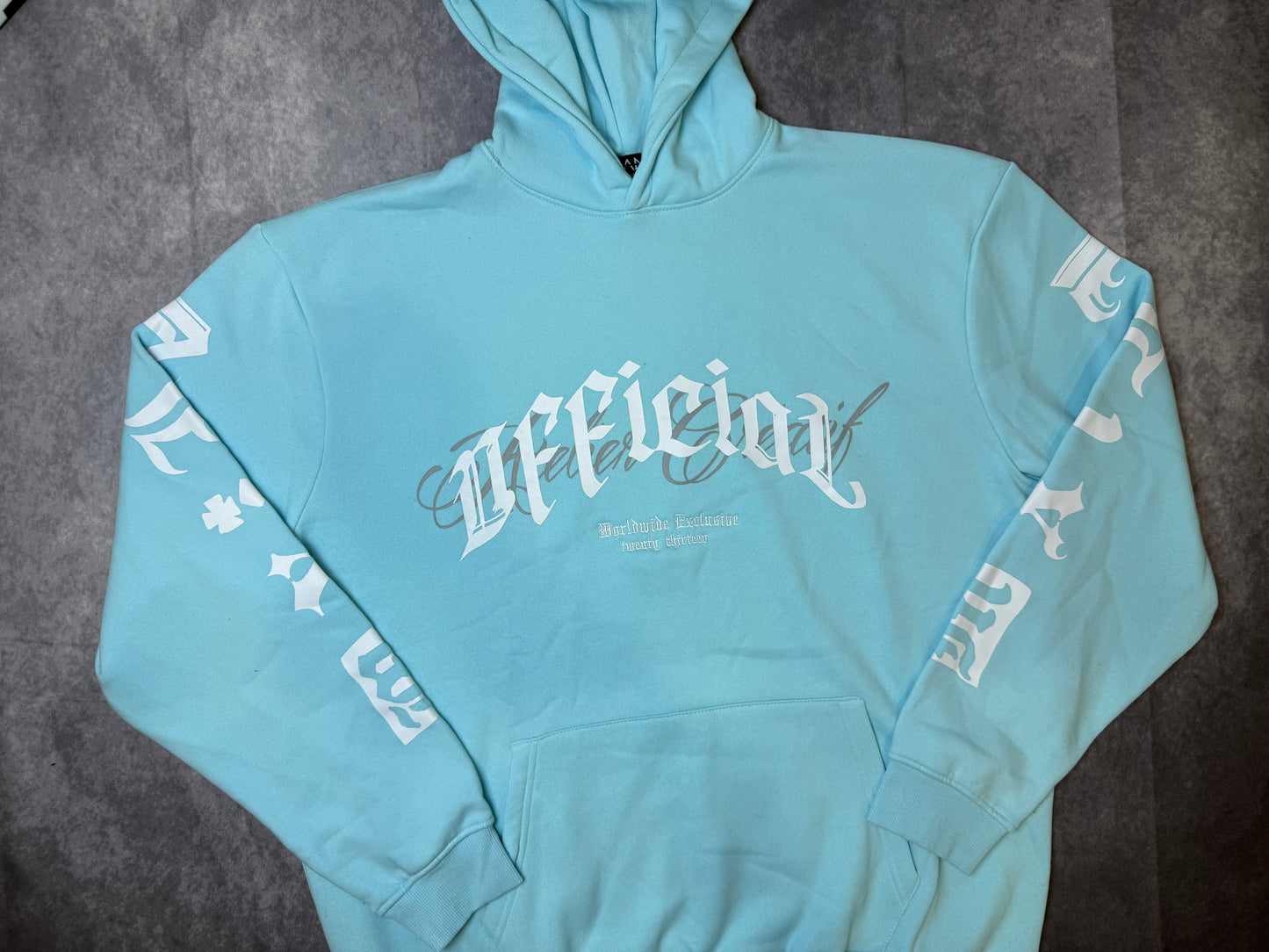 Tall Oversized Official Embroidery Hoodie