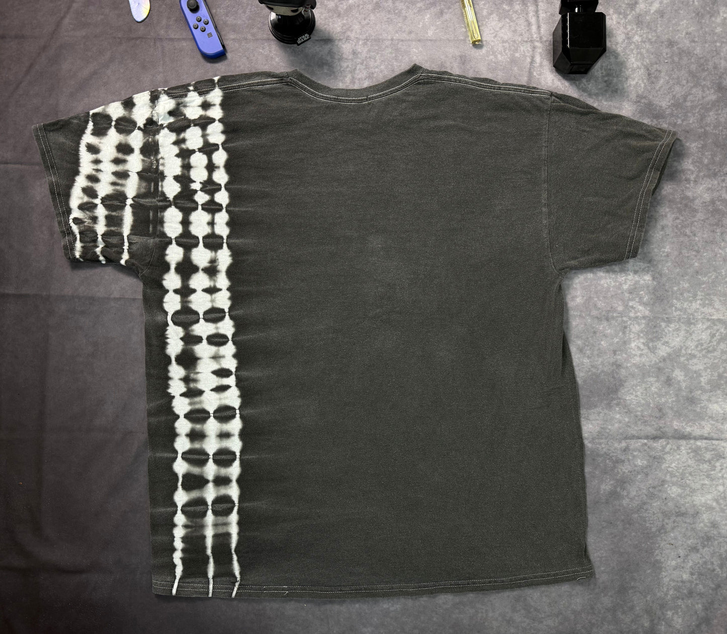 Oversized Bleach Tie Dye Graphic T-shirt
