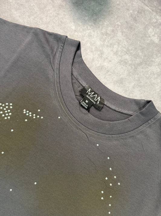 Boxy Fit Washed Rhinestone Tank