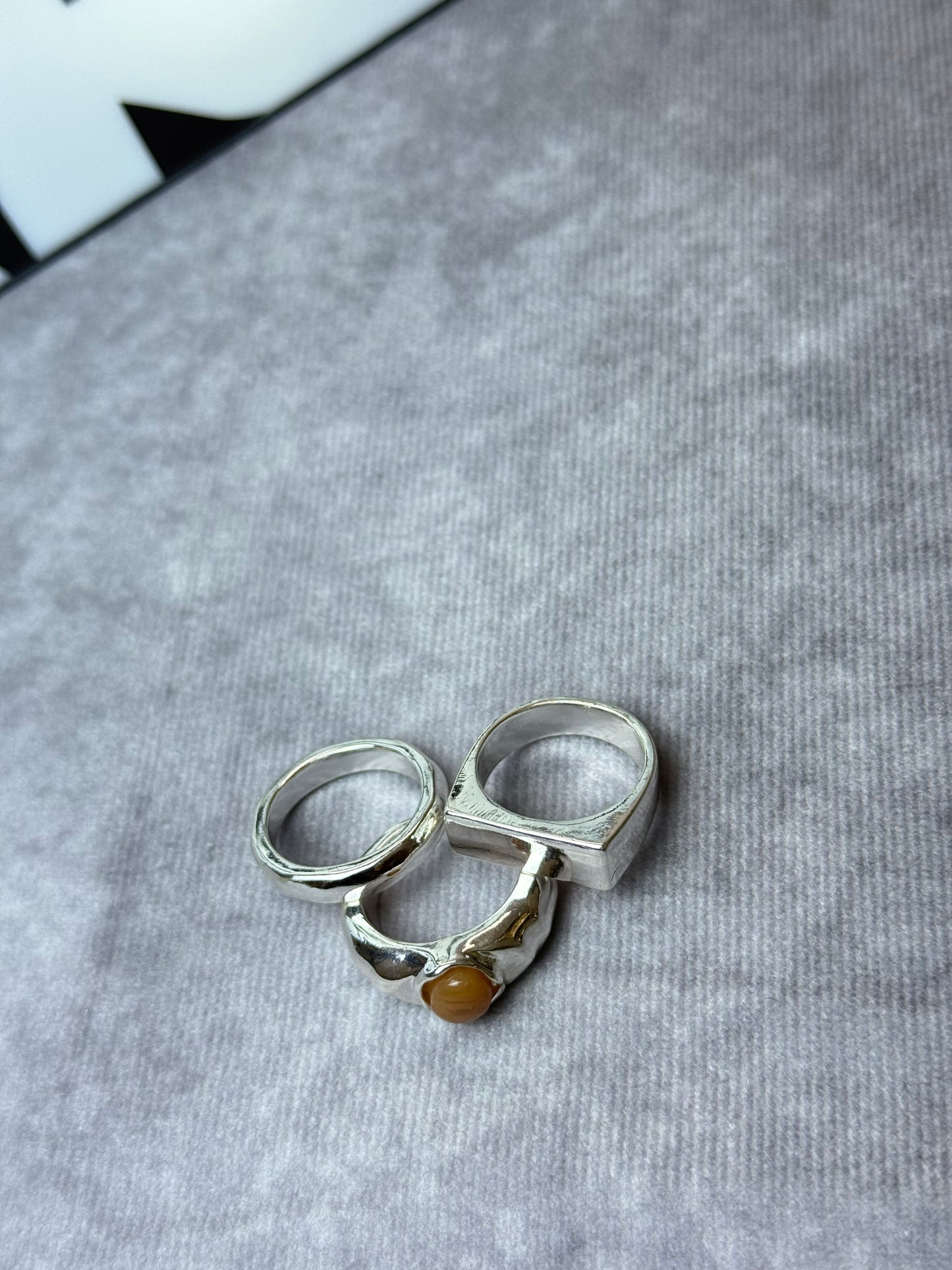 Silver Rings 3 Pack