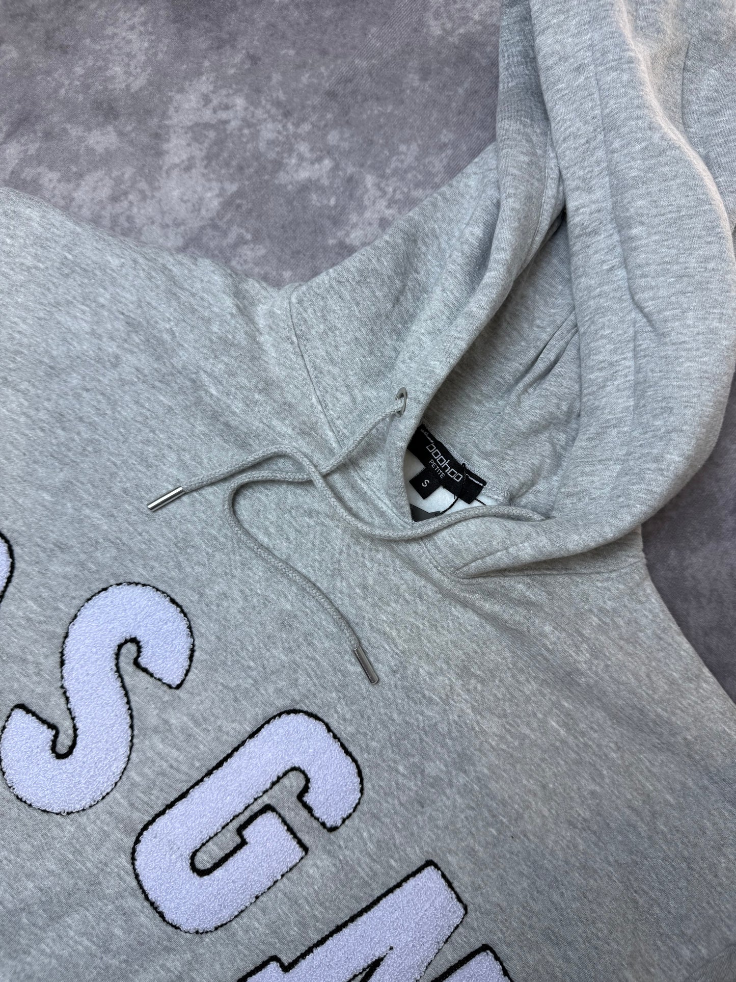 PETITE DSGN STUDIO OVERSIZED HOODIE