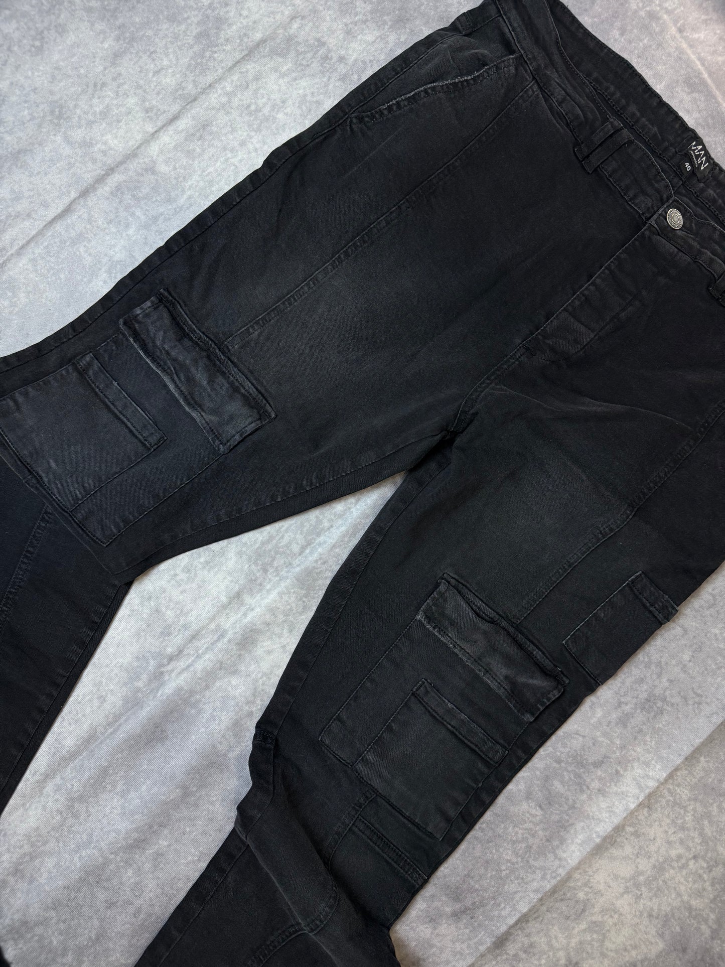 Tall Heavyweight Skinny Fit Cargo Pants
