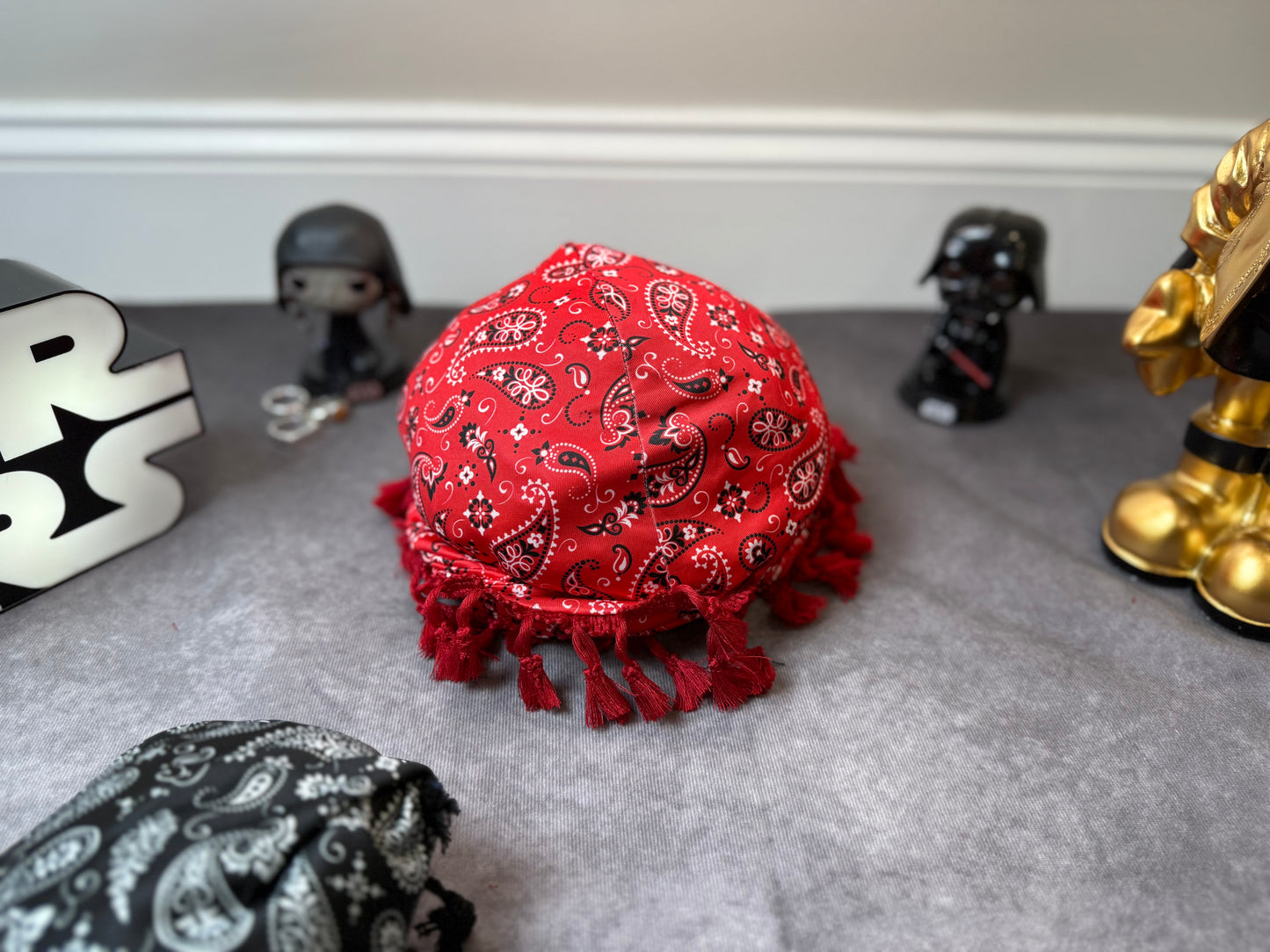 Vintage Tassel Headband & Turban Hat & Twist Hair Bandana