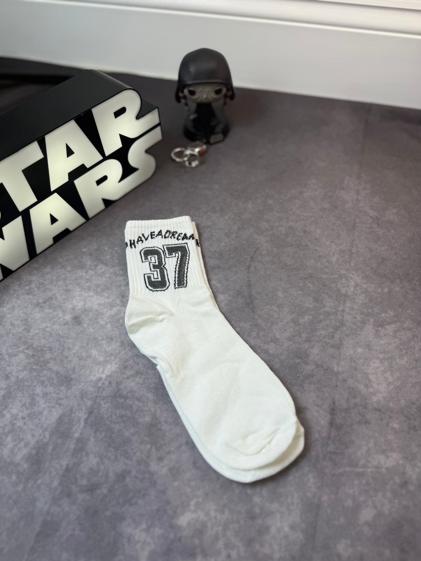 Socks With Letter &amp; Number Patterns, Fall