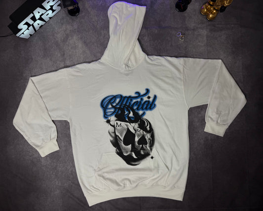 Oversized Official Cards Graphic Hoodie
