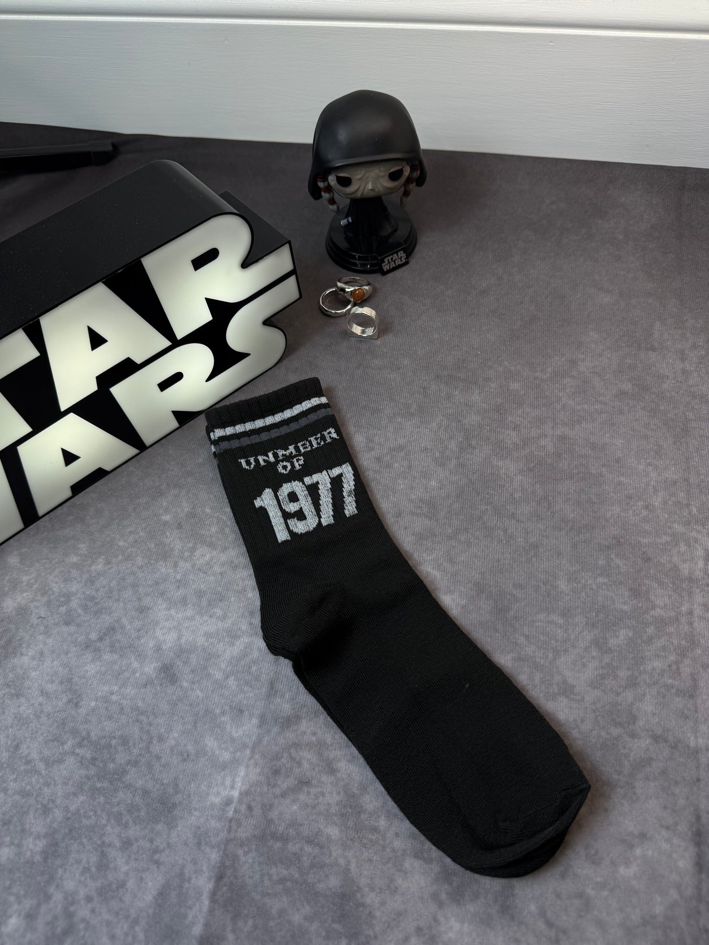 Men's Mid-calf Black Socks