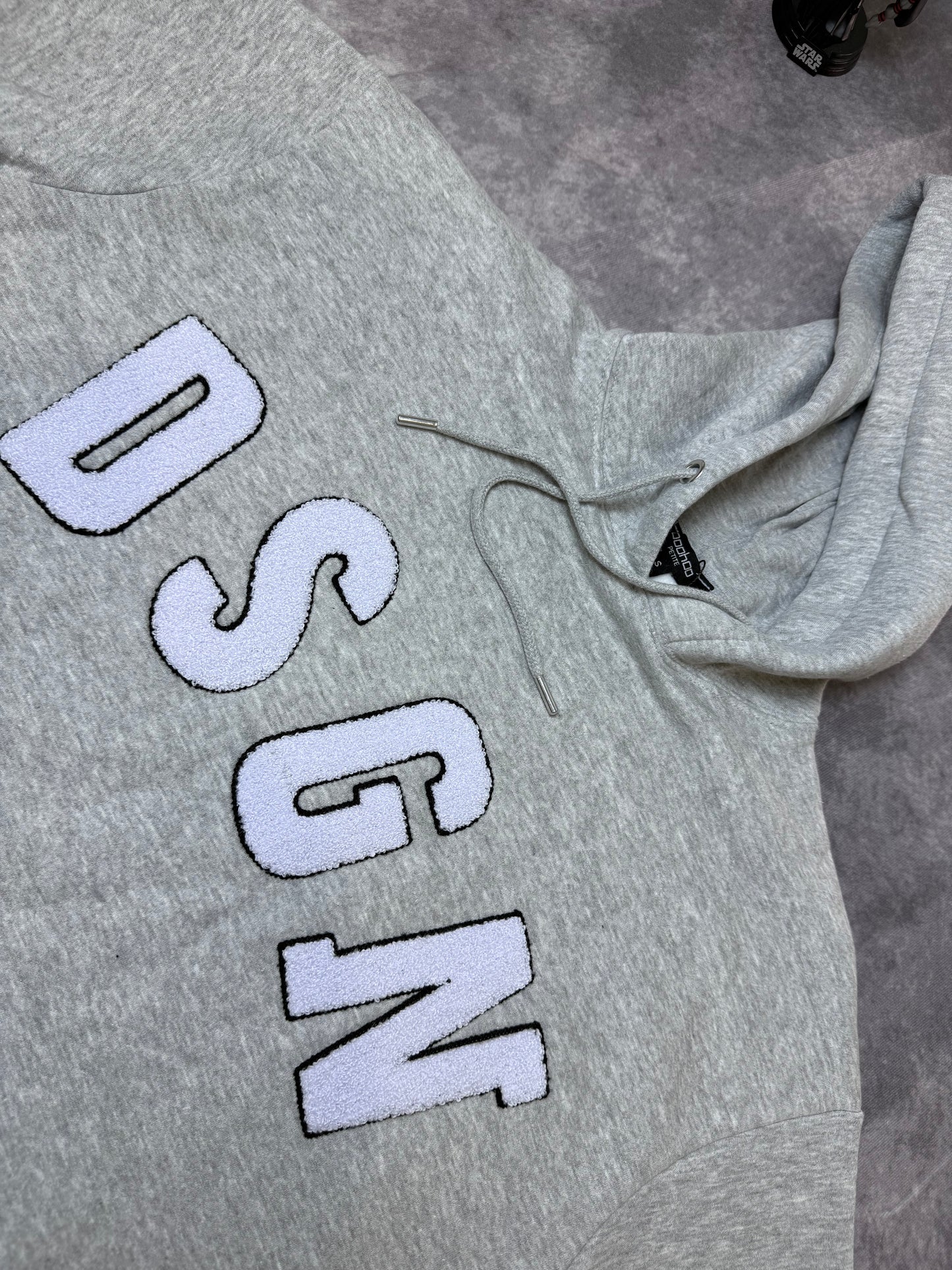 PETITE DSGN STUDIO OVERSIZED HOODIE