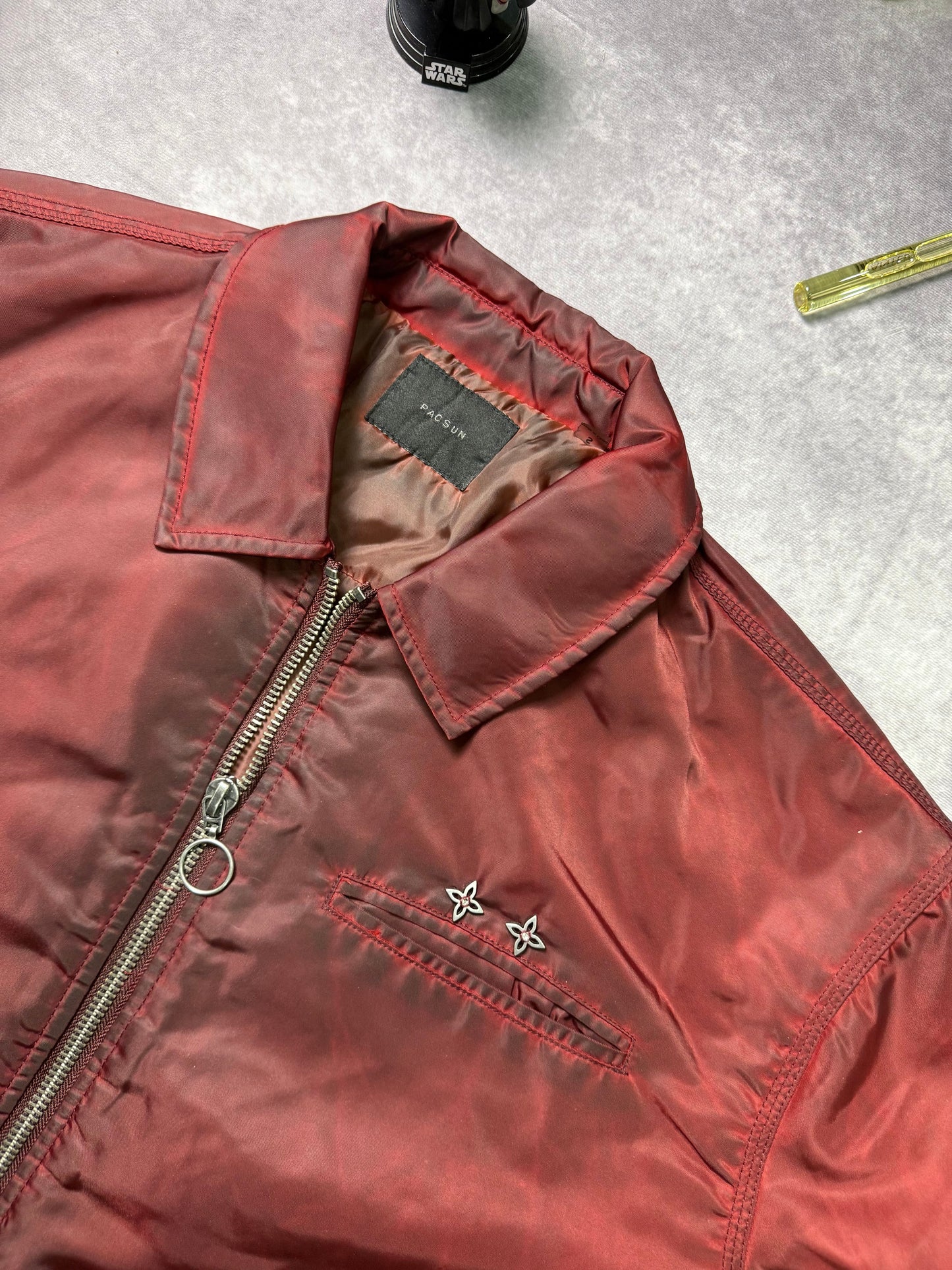 RED JACKET PACSUN